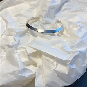 Sterling Triangle Cuff